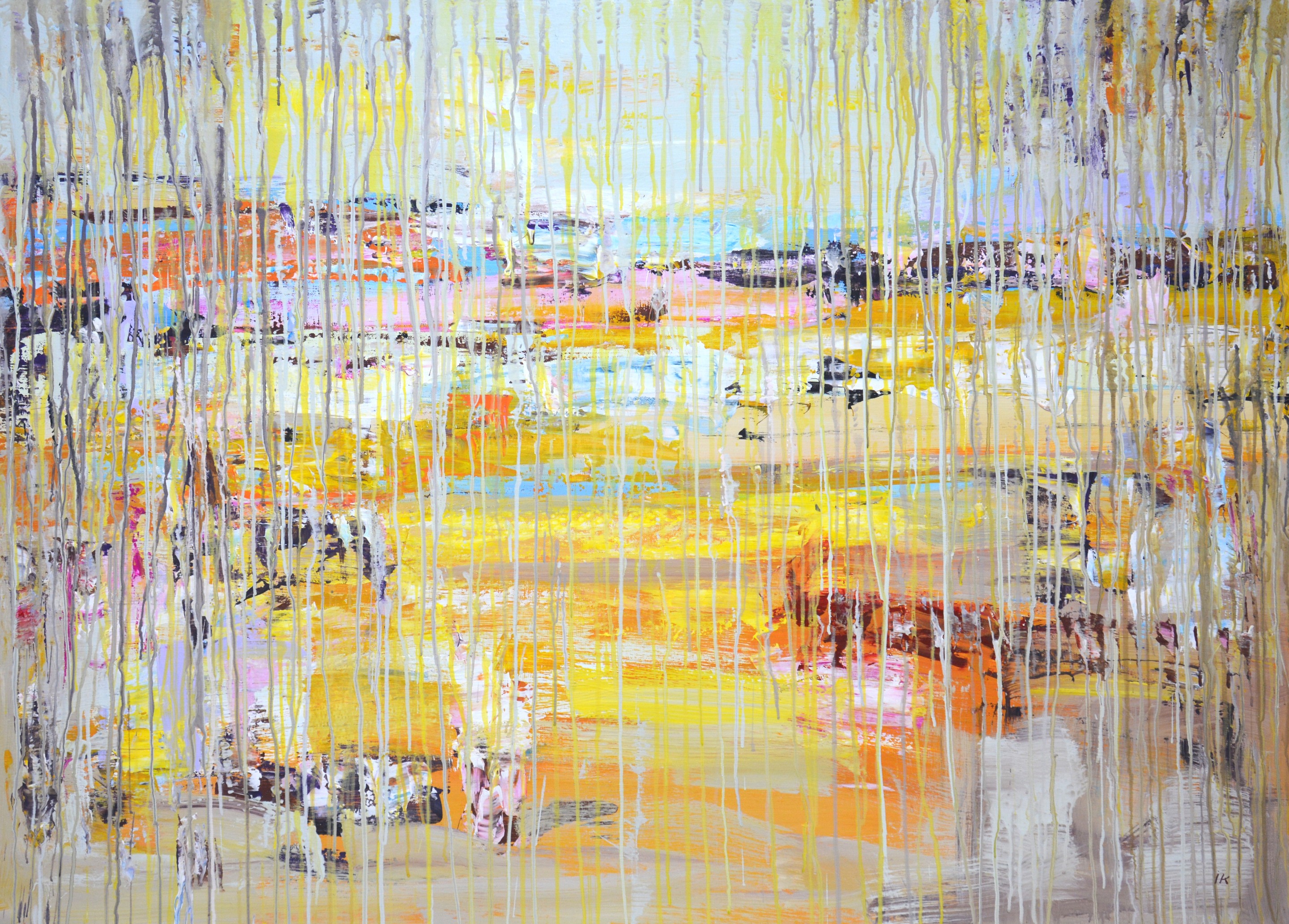 Iryna Kastsova, Summer rain. Iryna Kastsova, Summer rain.