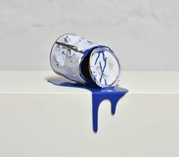 Scultura, Le vieux pot de peinture bleu, Yannick Bouillault