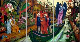 Pittura, Fin de Cycle (Triptyque), Mr, et Mme. Gorgô
