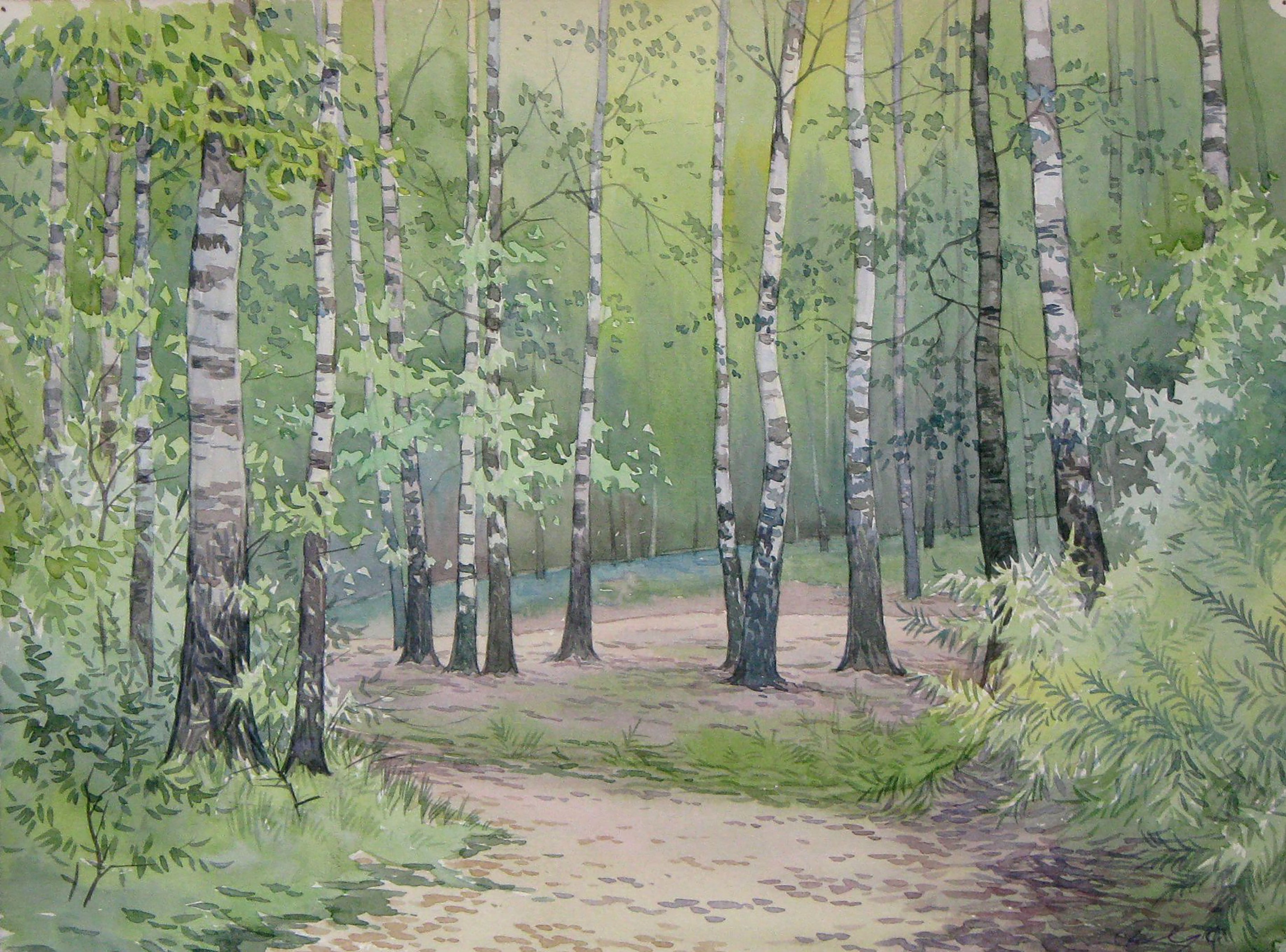Valery Savenets, Road to the Birch Forest Valery Savenets, Road to the Birch Forest