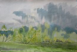 Painting, After a Thunderstorm, Valery Savenets