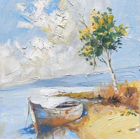 Peinture, Both are alone, Hrach Baghdasaryan