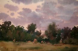 Painting, Evening Sketch, Valery Savenets