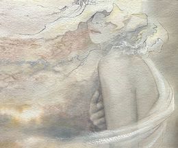 Painting, In the wind, Maylis Bourdet