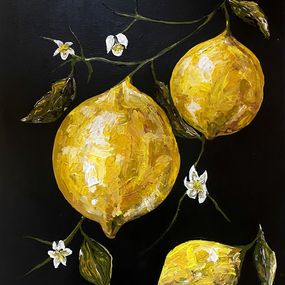 Painting, The Lemon Grove Serenade V, Sara Margolin