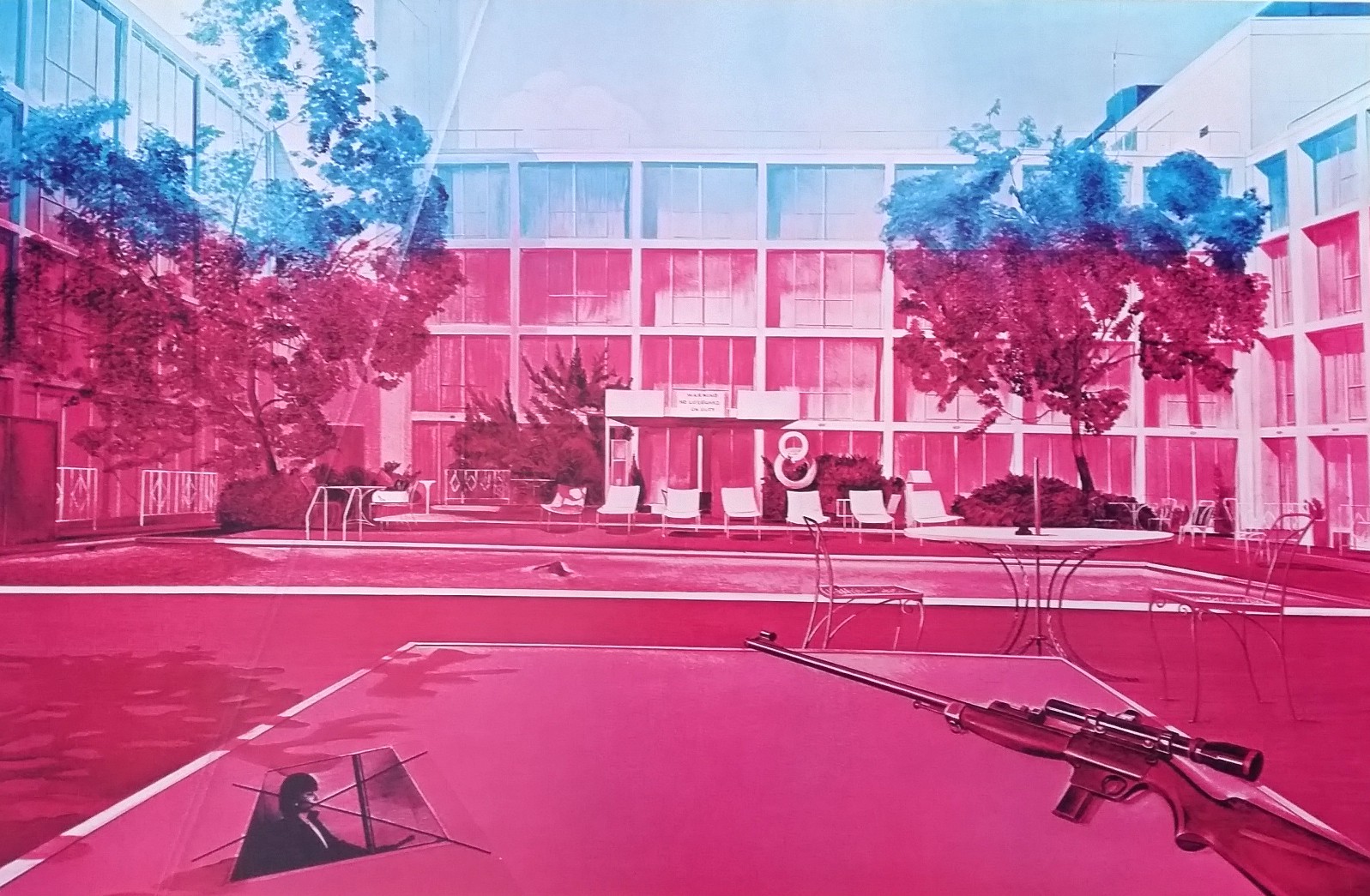 Jacques Monory, Hotel Fusil Jacques Monory, Hotel Fusil