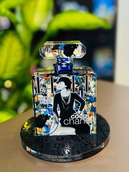 Sculpture, Coco Chanel Tribute Perfume Bottle, Small, Fred Meurice