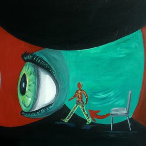 Peinture, Vue intérieure d'une transgression imaginaire, Christine Beloeuvre