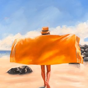 Pittura, Girl with the Yellow Towel, Ger Da