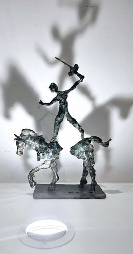 Sculpture, Don Quichotte, Adeline Weber Guibal