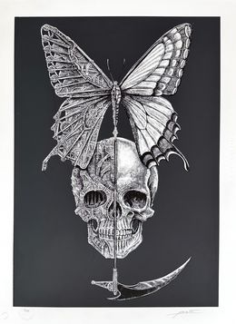 Print, Arcane with no name (noir), Ardif