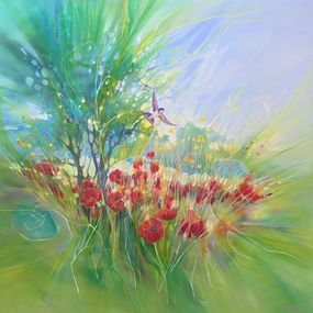 Painting, Summer Harbingers, Gill Bustamante