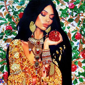 Pintura, Black Eve with apple, Irina Bast