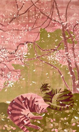 Pittura, Under The Cherry Blossoms, Ekaterina Prisich