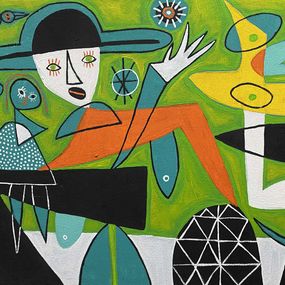 Peinture, Muñeco de Ventrílocuo, Enrique Pichardo