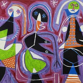 Pintura, El baile, Enrique Pichardo