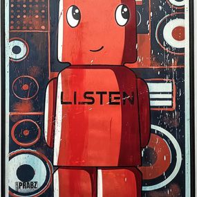 Painting, Roboïde Listen, PRAB'Z