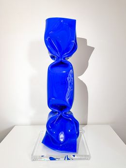 Scultura, Wrapping Bonbon Bleu Méditerranée, Laurence Jenkell
