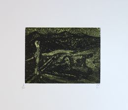 Print, Young Zermatt Skiers (Night), Peter Doig
