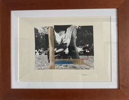 Peinture, Sans titre (étude pour Il fait froid à l’ombre), Gérard Schlosser