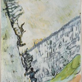 Stampe, D1-2 Couloir 2, Peter Doig