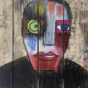 Gemälde, Visage fendu, Eric Doisy