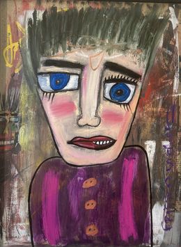 Pintura, Frisson violet, Eric Doisy