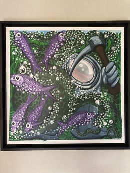 Peinture, Octopus Attack, Hervé Di Rosa