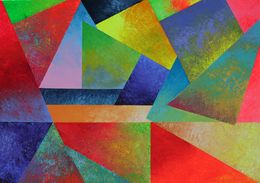 Peinture, Kaleidoscope, Monique Dardeau