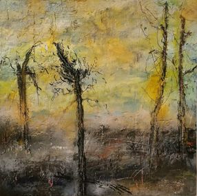 Painting, Chaos Cycle 3, F. Leviski