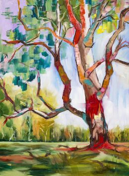 Pintura, Abstract bright tree., Schagen Vita