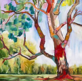 Pintura, Abstract bright tree., Schagen Vita