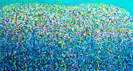 Peinture, Apple trees. Abstract series., Andrei Sitsko