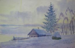 Painting, January Morning, Valery Savenets