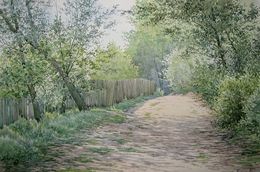 Painting, Road to the River, Valery Savenets