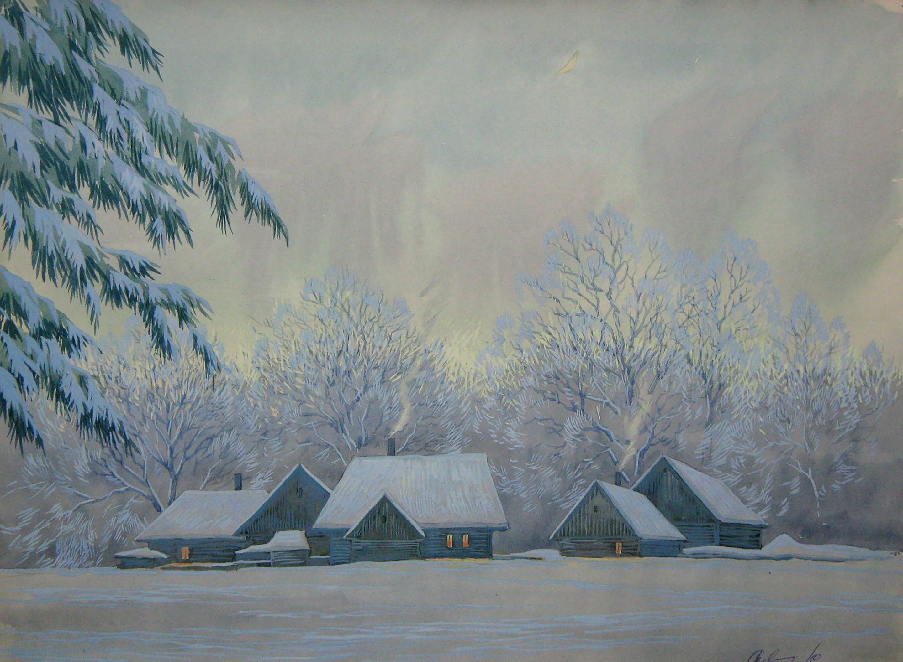 Valery Savenets, Evening Lights Valery Savenets, Evening Lights