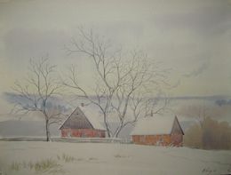 Painting, In the Middle of Winter, Valery Savenets