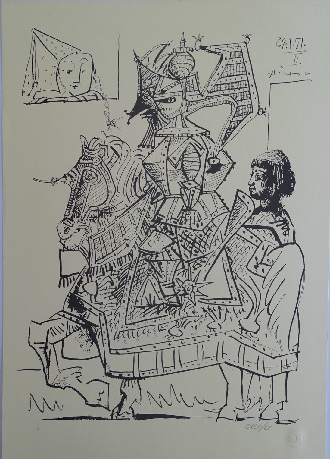 Pablo Picasso, El Caballero Pablo Picasso, El Caballero