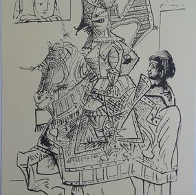 Print, El Caballero, Pablo Picasso