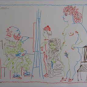 Print, El estudio del pintor, Pablo Picasso