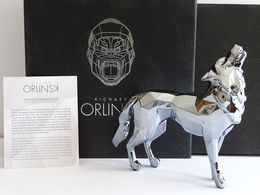 Design, Wolf Spirit, hand signed version, Richard Orlinski