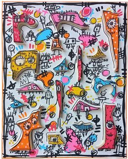 Peinture, Les joyeux Bonhom'bidules, VHE