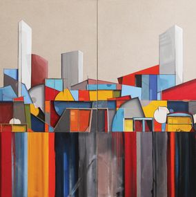 Peinture, Entropy as a Skyline, Ghazi Baker