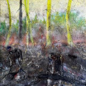 Painting, Chaos Cycle 3, F. Leviski