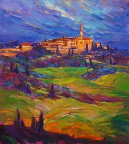 Peinture, Pienza Val D'orcia. Tuscany, Serhii Cherniakovskyi