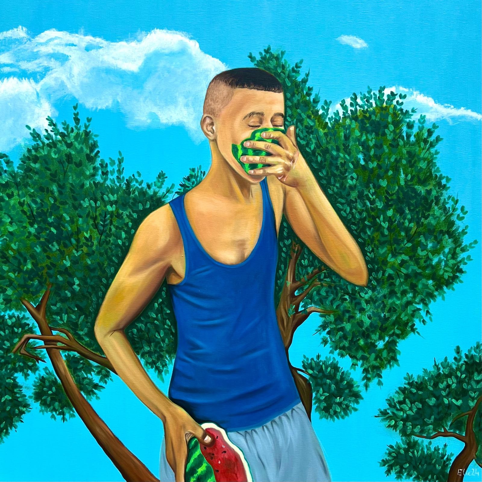 Elie Chammaa, Hope in an olive grove Elie Chammaa, Hope in an olive grove