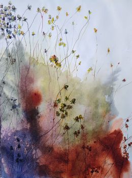 Pintura, Silence en juillet/Série - 24 Bouquets de Saison, Nadia Bodnar