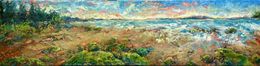Pintura, Along the Beach, Kathy Bradshaw