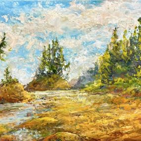 Painting, Ragged Edges, Kathy Bradshaw