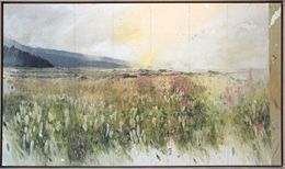 Painting, Green Island, Chloé Giroux-Bertrand
